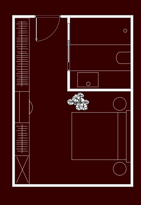 Plan d'aménagement réalisé par Studio Julia